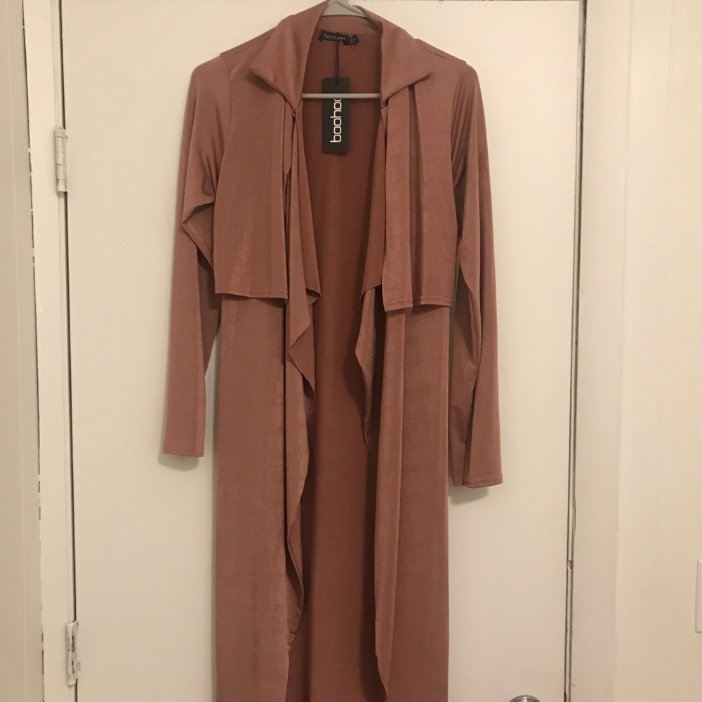 Long jacket blazer NWT trench coat